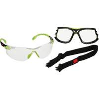 Solus 1000 Series Safety Glasses, Clear Lens, Anti-Fog/Anti-Scratch, ANSI Z87+/Meets/Exceeds CSA Z94.3 Mukwa Safety Services