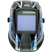 Leadhead&reg; Auto Darkening Welding Helmet, 3.8" L x 3.4" W View Area, 9 - 13 Shade Range Mukwa Safety Services