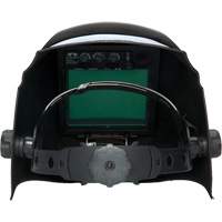 Leadhead&reg; Auto Darkening Welding Helmet, 3.8" L x 3.4" W View Area, 9 - 13 Shade Range, Black Mukwa Safety Services