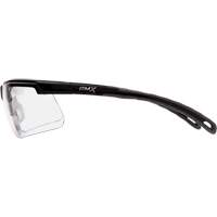 H2MAX Reader Lens with Black Frame, Anti-Fog, Clear, 2.0 Diopter Mukwa Safety Services