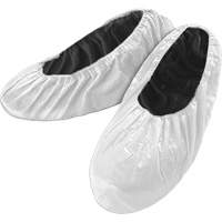 CoverMe XP Shoe Covers, Large, Polypropylene, White Mukwa Safety Services