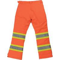 Pantalon de s&eacute;curit&eacute; isolant et extensible pour femmes, Polyester, T-petit, Orange haute visibilit&eacute; Mukwa Safety Services