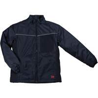 Parka 3-en-1 en oxford imperm&eacute;able, Femmes, T-petit, Bleu marin Mukwa Safety Services