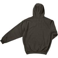 Chandail &agrave; capuche en molleton r&eacute;sistant &agrave; l'eau, Hommes, Petit, Gris Mukwa Safety Services