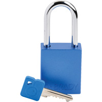 Cadenas de s&eacute;curit&eacute;, Cadenas de s&eacute;curit&eacute;, Cl&eacute;s diff&eacute;rentes, Aluminium, Largeur de 1-1/2" Mukwa Safety Services
