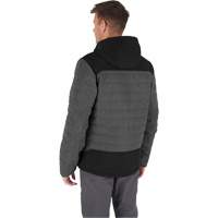 M12 Heated Quietshell Jacket with Battery, Men's, Small, Grey Mukwa Safety Services