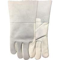 Gants d'ajusteur Fabulous Fabricator 2757E, Petit, Paume en Cuir fleur de vache, Doublure en Molleton de coton Mukwa Safety Services