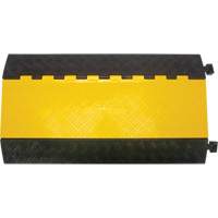 Polyurethane Cable Protector, 5 Channels, 35.43" L x 19.69" W x 2" H Mukwa Safety Services