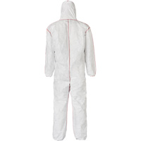 SFR Coveralls with Hood, Medium, White, Tyvek&reg; 400 Mukwa Safety Services
