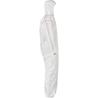 SFR Coveralls with Hood, Medium, White, Tyvek&reg; 400 Mukwa Safety Services