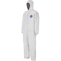 SFR Coveralls with Hood, Medium, White, Tyvek&reg; 400 Mukwa Safety Services