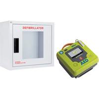 AED 3 AED & Wall Cabinet Kit, Semi-Automatic, French, Class 4 Mukwa Safety Services