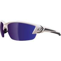 Khor G2 Safety Glasses, Blue Mirror Lens, Anti-Scratch/Polarized, ANSI Z87+/MCEPS GL-PD 10-12/Meets/Exceeds CSA Z94.3 Mukwa Safety Services