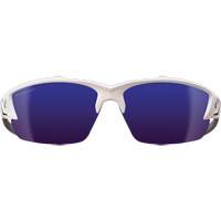 Khor G2 Safety Glasses, Blue Mirror Lens, Anti-Scratch/Polarized, ANSI Z87+/MCEPS GL-PD 10-12/Meets/Exceeds CSA Z94.3 Mukwa Safety Services