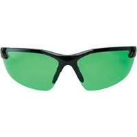 Zorge G2 Safety Glasses, Green Lens, Anti-Scratch, ANSI Z87+/MCEPS GL-PD 10-12/Meets/Exceeds CSA Z94.3 Mukwa Safety Services