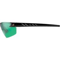 Zorge G2 Safety Glasses, Green Lens, Anti-Scratch, ANSI Z87+/MCEPS GL-PD 10-12/Meets/Exceeds CSA Z94.3 Mukwa Safety Services