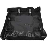 Collapsible Berm, 30 US gal. Capacity, 2' W x 4' L x 6" H, Snap-Up Bracket Mukwa Safety Services