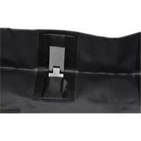 Collapsible Berm, 30 US gal. Capacity, 2' W x 4' L x 6" H, Snap-Up Bracket Mukwa Safety Services