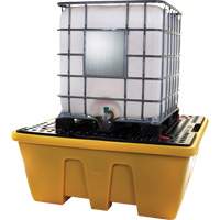 IBC Spill Pallet, 333 US gal. Spill Capacity, 66" x 66" x 27.5" Mukwa Safety Services