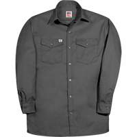 Chemise de travail &agrave; manche longue de premi&egrave;re qualit&eacute;, Hommes, Petit, Charbon Mukwa Safety Services