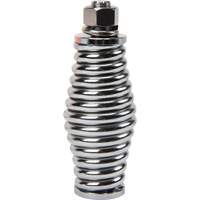 Heavy-Duty Safety Whip, Threaded Mount, 8' High, Orange with Reflective X Mukwa Safety Services