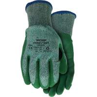 Gants 351 Stealth Frontier, Taille T-petit, Calibre 13, Rev&ecirc;tement PVC/Latex de caoutchouc, Enveloppe en PEHP/Polyester, ASTM ANSI niveau A5 Mukwa Safety Services