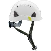 Casque de s&eacute;curit&eacute; d'escalade Fibre Metal, R&eacute;pond aux normes CSA type 2, Suspension Rochet, Ventil&eacute; Mukwa Safety Services