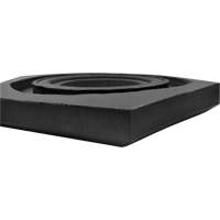 Rubber Channelizer Base, 15 lbs. Mukwa Safety Services