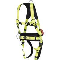 FBH-70110B PeakPro Plus Series Safety Harness with Trauma Strap, CSA Certified, Class AP, Small Mukwa Safety Services