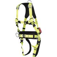 FBH-70110G-S PeakPro Plus Series Safety Harness, CSA Certified, Class AEP, Small Mukwa Safety Services