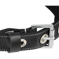 WB-6020-S Safety Positioning 2 Side D-Rings Belt with Padded Lumbar Support - Small Mukwa Safety Services