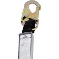 SA-54000-6 Shock Absorbing Lanyard, 6', Snap Hook Center, Snap Hook Leg Ends, Polyester Mukwa Safety Services