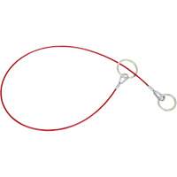 AS-21110-4 4' Cable Anchor with O-Ring Ends, Sling, Permanent Use Mukwa Safety Services