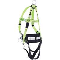 FBH10000L1020-S  Contractor Series Safety Harness with Positioning Belt, CSA Certified, Class ALP, Small Mukwa Safety Services