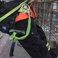 TT-9901 Standard Lanyard, Bungee, Dual Carabiner Mukwa Safety Services