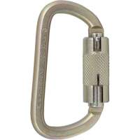 CP-03015-2 Zinc Plated Carabiner with 3/4" Gate Opening, Steel Mukwa Safety Services