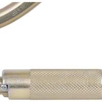 CP-04011-1 Zinc Plated Carabiner with 2" Gate Opening, Steel Mukwa Safety Services