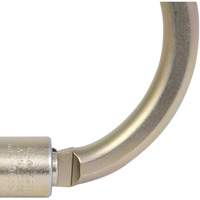 CP-04011-1 Zinc Plated Carabiner with 2" Gate Opening, Steel Mukwa Safety Services