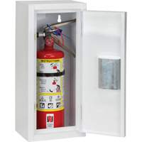 Armoire int&eacute;rieur pour extincteur, 8" la x 18" h x 6" p Mukwa Safety Services