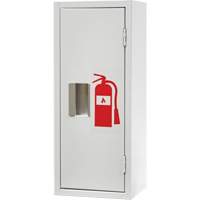 Indoor Fire Extinguisher Cabinet, 10" W x 24" H x 7" D Mukwa Safety Services