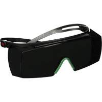SecureFit 3700 Series Safety Glasses SF3750AS-BLK, Grey/IR 5.0 Lens, Anti-Scratch, ANSI Z87+/Meets/Exceeds CSA Z94.3 Mukwa Safety Services