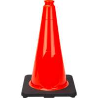Premium Traffic Cone, 18", Orange Mukwa Safety Services