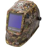 VIKING 3350 Born To Weld Welding Helmet, 3.74" L x 3.34" W View Area, 5 - 13 Shade Range Mukwa Safety Services