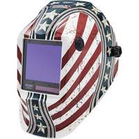 VIKING 3350 Daredevil Welding Helmet, 3.74" L x 3.34" W View Area, 5 - 13 Shade Range Mukwa Safety Services