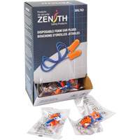 Bouchons d'oreilles en mousse, Paire - Sac en poly, Avec cordon Mukwa Safety Services