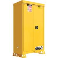 Outdoor Flammable Storage Cabinet, 45 gal., 2 Door, 43" W x 65" H x 18" D Mukwa Safety Services