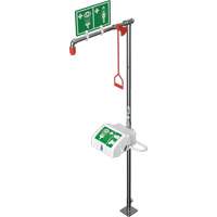 Combination Shower with Closed ABS Bowl & Botton Inlet, Pedestal Mukwa Safety Services