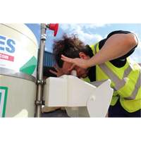 Mobile Self-Contained Emergency Safety Shower with Eye & Face Wash, 30 gal. Capacity, Meets None Mukwa Safety Services