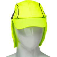 Cooling Hat with Neck Shade, Hi-Vis Lime Mukwa Safety Services