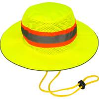 Evaporative Cooling Ranger Hat, Hi-Vis Lime Mukwa Safety Services